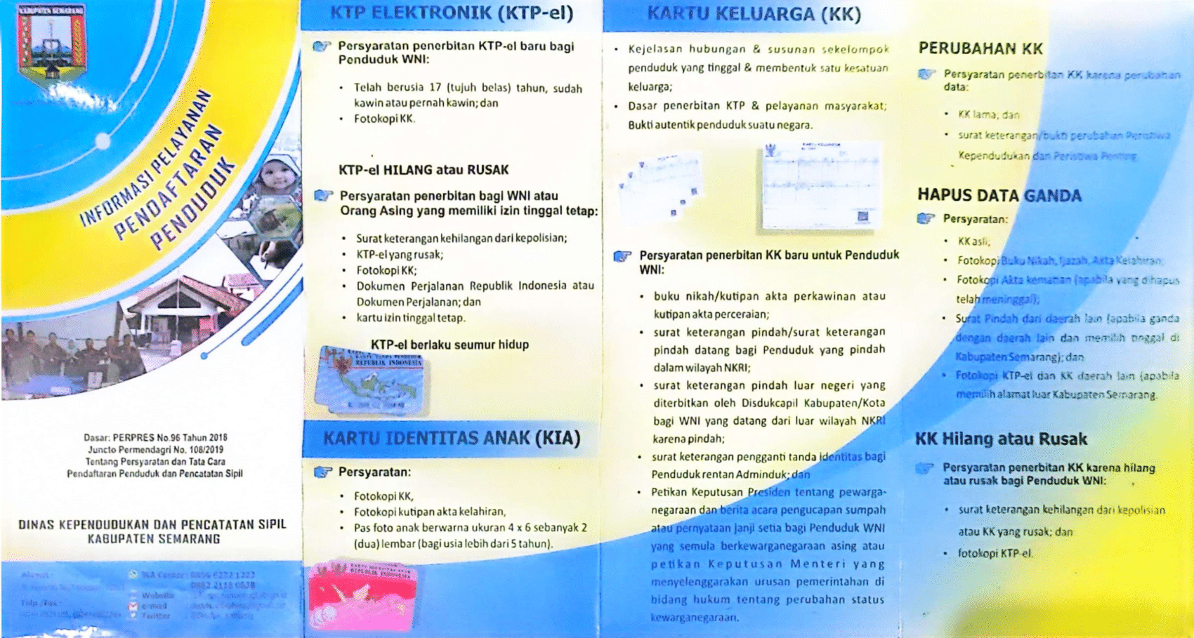 Brosur Pendaftaran Penduduk